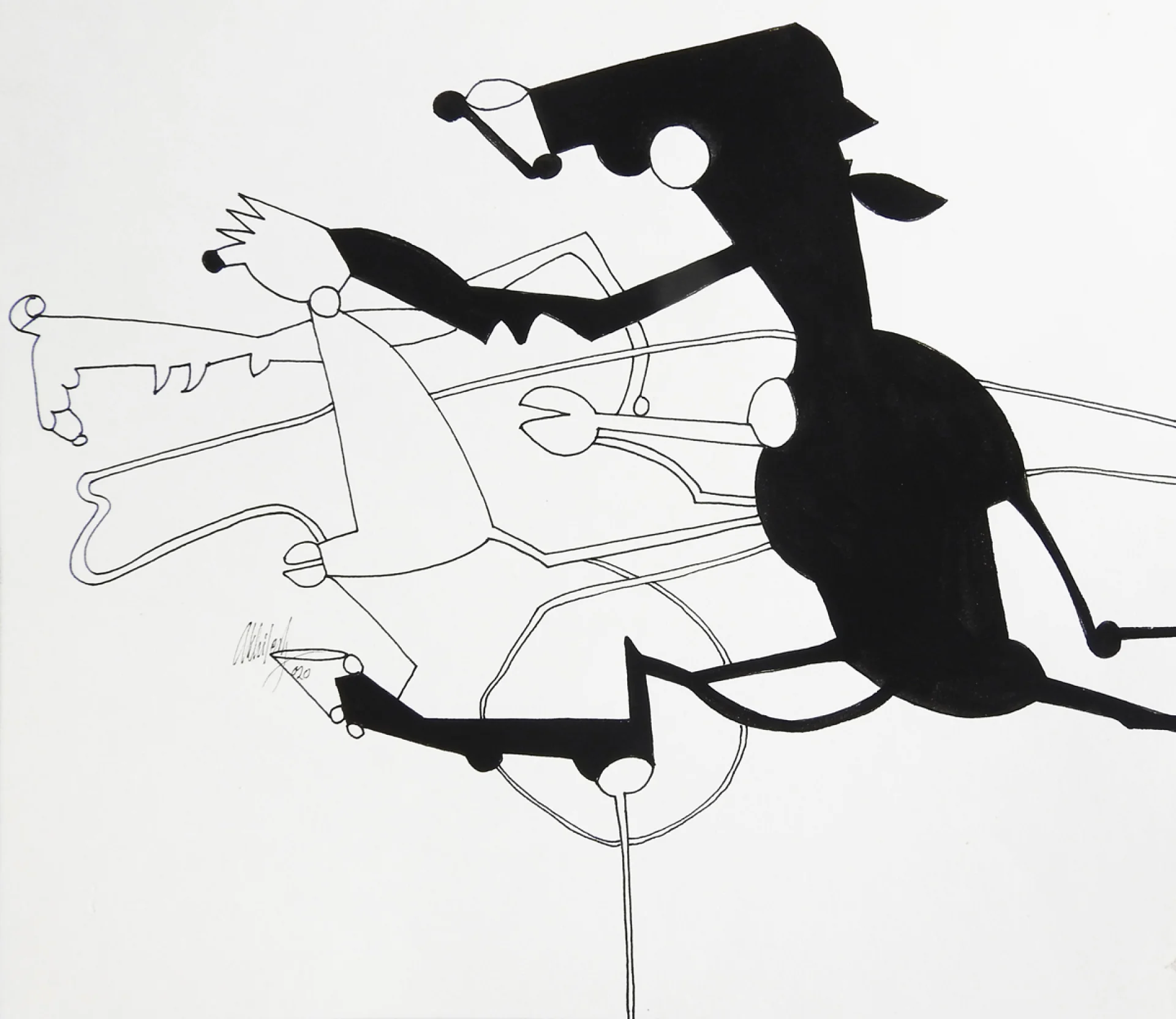 When pink had a blue memory