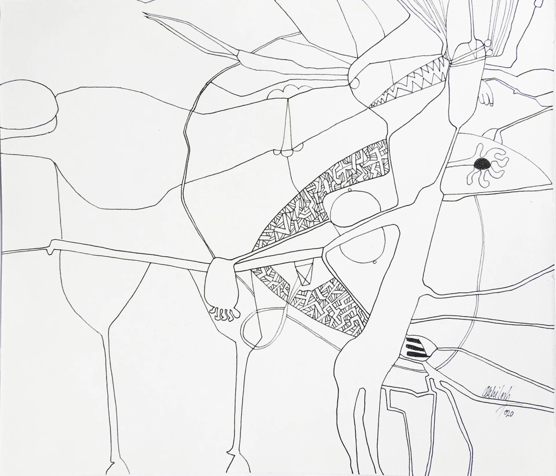 Persian Blue in the memory