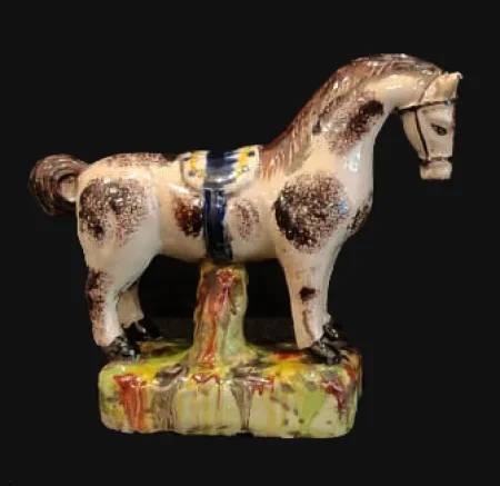 Staffordshire England Horse Porcelain Figure