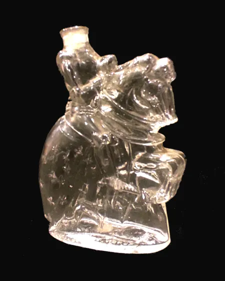 French Perfume Knigt Shapped Bottle