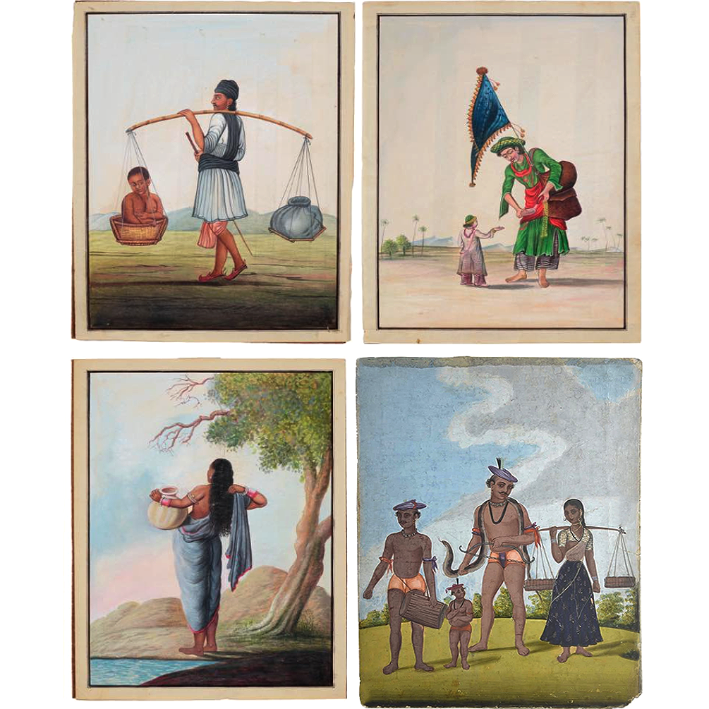Global Market for Company School Paintings (18th–19th Century British India)