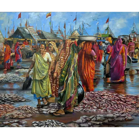 Fishermen Sassoon Docks