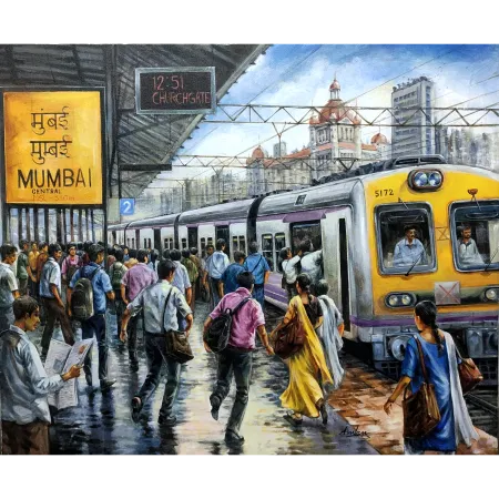 Spirit of Mumbai Local Train