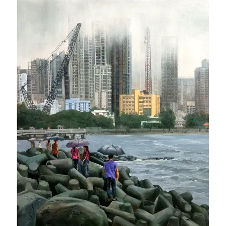 Monsoon Rains Over Mumbai