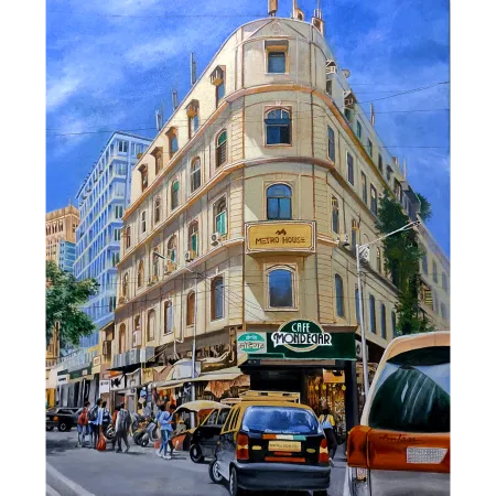 Bustling Streets of Colaba