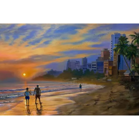 Juhu Beach Sunset